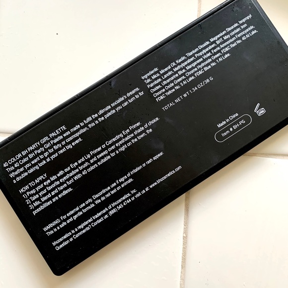 BH Party Girl Eyeshadow Palette - Picture 3 of 3